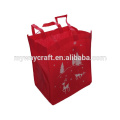 Christmas Non Woven Bags Reusable Fabric Holiday Gift Bags